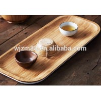 factory wholesale bamboo barware serving tray & platter