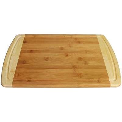 Factory price eco friendly natural vegetable meat large bamboo chopping cutting board for kitchen